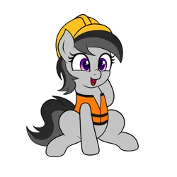 Size: 2000x2000 | Tagged: safe, artist:vomitvomiting, derpibooru import, oc, oc:dusty bin, pony, clothes, image, png, simple background, solo, white background