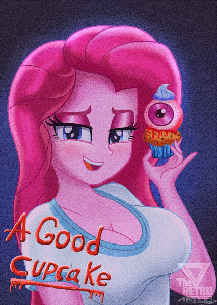 Size: 1994x2809 | Tagged: safe, artist:theretroart88, derpibooru import, pinkie pie, human, equestria girls, g4, blood, eye, eyeball, halloween, holiday, image, png