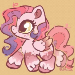 Size: 600x600 | Tagged: safe, artist:lastunicorn666, derpibooru import, oc, oc:daylily, pegasus, pony, chibi, female, image, mare, png, solo