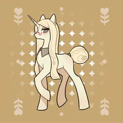 Size: 2048x2048 | Tagged: safe, artist:tabithaqu, derpibooru import, oc, pony, unicorn, concave belly, female, glasses, horn, image, jpeg, mare, slender, solo, standing on two hooves, thin