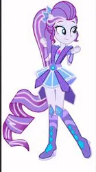 Size: 168x300 | Tagged: safe, derpibooru import, edit, rarity, human, equestria girls, g4, boots, clothes, crystal guardian, high heel boots, image, jpeg, shoes, simple background, solo, white background