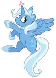 Size: 648x900 | Tagged: safe, alternate version, artist:kindakismet, derpibooru import, trixie, alicorn, pony, g4, alicornified, crown, female, image, jewelry, mare, png, race swap, regalia, simple background, smiling, solo, transparent background, trixiecorn