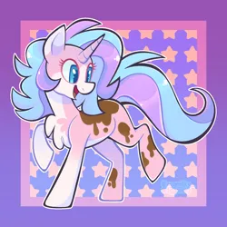 Size: 3000x3000 | Tagged: safe, artist:3ggmilky, derpibooru import, oc, oc:candy dreams, pony, unicorn, female, horn, image, mare, png, solo