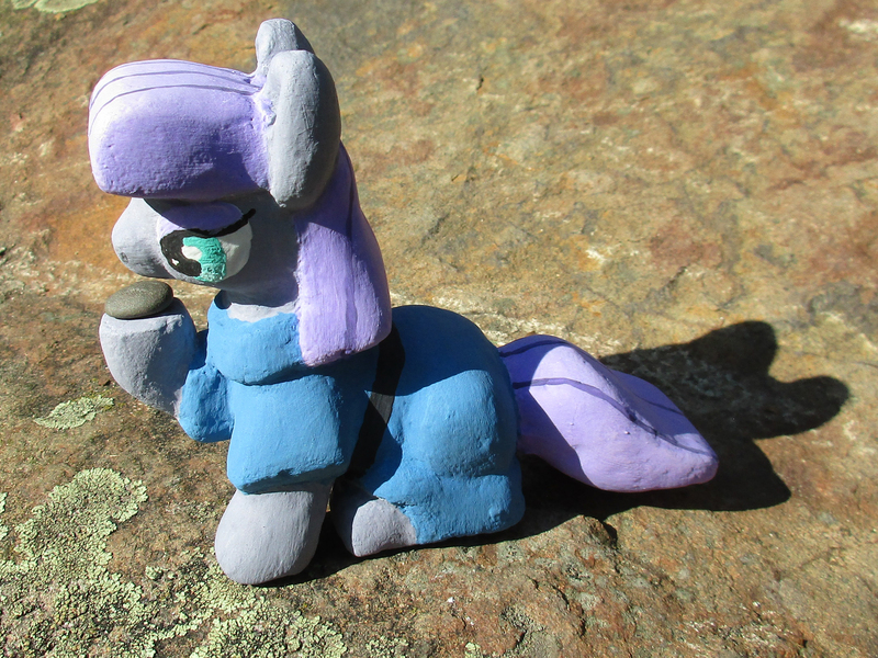 Size: 2158x1619 | Tagged: safe, alternate version, artist:malte279, derpibooru import, part of a set, maud pie, earth pony, pony, g4, boulder (g4), concrete, craft, female, image, jpeg, mare, outdoors, sculpture, solo, ytong