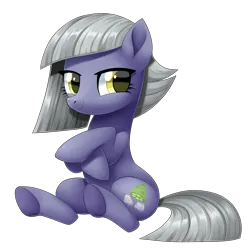 Size: 2443x2454 | Tagged: safe, artist:centchi, derpibooru import, limestone pie, earth pony, pony, g4, female, image, mare, png, simple background, sitting, smiling, solo, transparent background