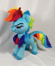 Size: 1304x1545 | Tagged: safe, artist:doctorkoda, derpibooru import, rainbow dash, kirin, g4, female, image, irl, jpeg, kirin rainbow dash, kirinified, photo, plushie, solo, species swap