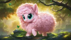 Size: 1344x768 | Tagged: safe, ai content, derpibooru import, machine learning generated, prompter:cypher, oc, oc:fluffle puff, image, jpeg, solo