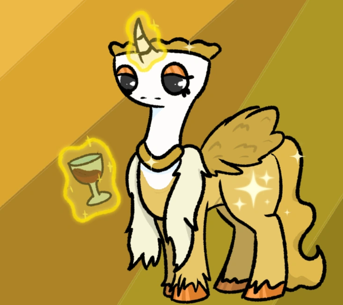 Size: 733x651 | Tagged: artist needed, safe, derpibooru import, part of a set, ponified, alicorn, pony, alcohol, cup, dandy's world, female, glass, horn, image, mare, png, roblox, rule 85, solo, teacup, teagan (dandy's world), unshorn fetlocks, wat, wine, wine glass, wings