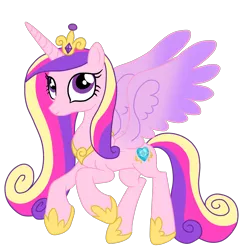 Size: 1900x1974 | Tagged: safe, artist:gmaplay, derpibooru import, princess cadance, alicorn, pony, g4, season 4, flying, image, png, solo