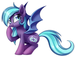 Size: 2500x1905 | Tagged: safe, artist:centchi, derpibooru import, oc, oc:snarky sweets, unofficial characters only, bat pony, pony, bat pony oc, bat wings, female, image, mare, png, simple background, solo, transparent background, wings