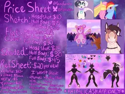 Size: 2400x1792 | Tagged: safe, artist:azira faerinx, derpibooru import, anthro, advertisement, commission, commission info, commission open, icon, image, paypal, png, price, price sheet, prices, reference sheet