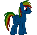 Size: 913x875 | Tagged: safe, artist:ruchiyoto, derpibooru import, oc, oc:rainbow storm, unofficial characters only, pegasus, pony, base used, image, jpeg, male, simple background, solo, stallion, white background