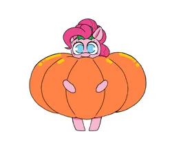 Size: 1255x1104 | Tagged: safe, artist:dsstoner, derpibooru import, pinkie pie, earth pony, pony, clothes, costume, cute, female, image, mare, pinktober, png, pumpkin