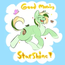 Size: 1813x1819 | Tagged: safe, derpibooru import, oc, unofficial characters only, earth pony, pony, cheerful, green, green hair, happy, image, png, simple background