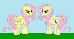 Size: 1364x725 | Tagged: safe, artist:marybethemberjoy49-1, derpibooru import, fluttershy, pegasus, .mov, shed.mov, g4, female, image, png, stay out of my shed