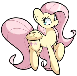 Size: 900x886 | Tagged: safe, artist:kindakismet, derpibooru import, fluttershy, pegasus, pony, g4, image, png, simple background, solo, transparent background