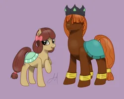 Size: 5000x4000 | Tagged: safe, artist:yinmai, derpibooru import, prince rutherford, yona, ponified, pony, g4, female, image, jpeg, male