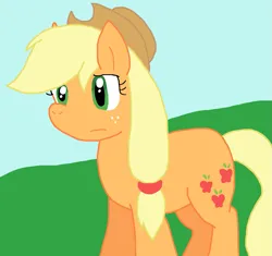 Size: 987x926 | Tagged: safe, artist:cmara, derpibooru import, applejack, earth pony, pony, g4, female, image, png, solo