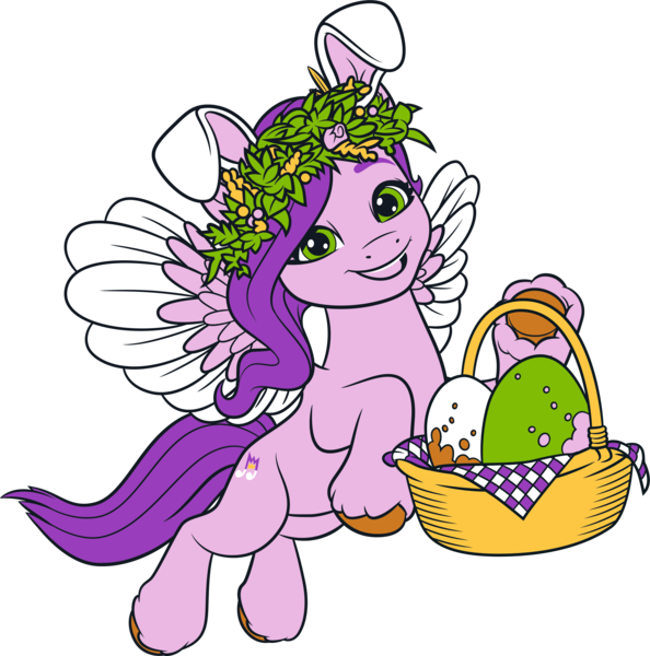 Size: 3341x3374 | Tagged: safe, derpibooru import, official, pipp petals, pegasus, pony, g5, my little pony: make your mark, .ai available, female, g5 brand assets, image, mare, png, simple background, solo, transparent background, vector