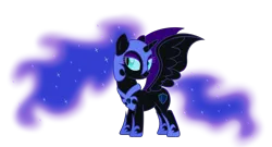 Size: 7386x4000 | Tagged: safe, artist:alexlayer, artist:livehotsun, artist:taionafan369, derpibooru import, edit, editor:railpony, editor:taionafan369, vector edit, oc, oc:nyx, alicorn, pony, absurd resolution, credits in link, female, female oc, filly, filly oc, foal, image, nightmare nyx, png, simple background, solo, solo female, spread wings, transparent background, vector, wings