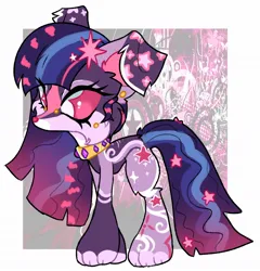 Size: 1152x1201 | Tagged: safe, artist:mawssacre, derpibooru import, twilight sparkle, dog, alternate design, dogified, female, image, jpeg, passepartout, solo, species swap, twilight dog, twitterina design