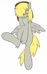 Size: 722x1139 | Tagged: safe, artist:poniesinmyhead, derpibooru import, derpy hooves, pegasus, pony, g4, :<, female, full body, image, jpeg, mare, solo