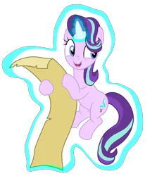 Size: 1928x2068 | Tagged: safe, artist:gmaplay, derpibooru import, starlight glimmer, pony, unicorn, g4, horn, image, levitation, magic, png, self-levitation, telekinesis, the mare on head