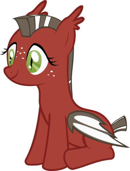 Size: 777x1027 | Tagged: safe, artist:sulyo, artist:yarisk, derpibooru import, edit, vector edit, oc, oc:day starter, bat pony, pony, g4, female, freckles, image, mare, mohawk, png, simple background, sitting, solo, transparent background, vector