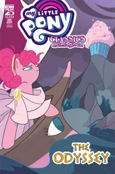 Size: 2063x3131 | Tagged: safe, artist:jenna ayoub, derpibooru import, idw, official, pony, g4, comic cover, cover, cover art, high res, image, my little pony classics reimagined: the odyssey, my little pony logo, official comic, png, solo