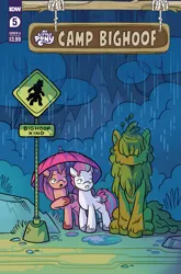 Size: 2063x3131 | Tagged: safe, artist:kate sherron, derpibooru import, idw, official, sunny starscout, zipp storm, earth pony, pegasus, pony, g4, g5, my little pony: pony life, spoiler:comic, spoiler:g5, spoiler:g5comic, anime reference, camp bighoof #5, comic, comic cover, cover, cover art, female, ghibli, hayao miyazaki, high res, image, mane stripe sunny, mare, my little pony: camp bighoof, my neighbor totoro, official comic, parody, png, reference