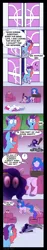 Size: 1500x8000 | Tagged: safe, artist:celes-969, derpibooru import, izzy moonbow, pipp, pipp petals, sunny starscout, zipp storm, earth pony, pegasus, pony, unicorn, g5, baseball bat, comic, couch, crystal brighthouse, dialogue, female, hiding, horn, image, implied hitch trailblazer, indoors, living room, mare, misty brightdawn, national kick tall people day, pipp is short, pipp is smol, png, rebirth misty, speech bubble