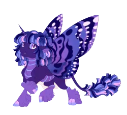 Size: 4266x3851 | Tagged: safe, artist:gigason, derpibooru import, oc, oc:zarrow, changepony, hybrid, cloven hooves, image, interspecies offspring, offspring, parent:discord, parent:twilight sparkle, parents:discolight, png, simple background, solo, transparent background