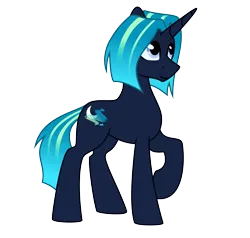 Size: 3000x2850 | Tagged: safe, artist:lambydwight, derpibooru import, oc, oc:aurora gleam, unofficial characters only, pony, unicorn, au:lunar ponies, horn, image, png, simple background, solo, transparent background