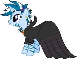 Size: 2895x2245 | Tagged: safe, artist:thunderdasher07, derpibooru import, oc, oc:masara, unofficial characters only, bat, hybrid, pony, unicorn, zebra, zebracorn, zebroid, zony, alternate hairstyle, brooch, clothes, costume, dress, ear fluff, ear piercing, earring, eyeshadow, fake fangs, fangs, female, hairclip, halloween, halloween costume, high res, holiday, hoof fluff, horn, image, jack-o-lantern, jewelry, leg fluff, makeup, mare, mlp fim's fourteenth anniversary, mohawk, neck fluff, nightmare night costume, piercing, png, pumpkin, simple background, solo, transparent background, vampire costume, vector, zony oc