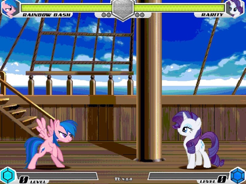 Size: 1080x810 | Tagged: safe, artist:tom artista, derpibooru import, firefly, rainbow dash, rarity, pegasus, unicorn, fighting is magic, g1, g4, bipedal, boat, game screencap, horn, image, jpeg, realistic, stage