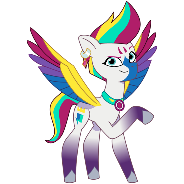 Size: 1200x1200 | Tagged: safe, artist:prixy05, derpibooru import, zipp storm, pegasus, pony, g5, my little pony: tell your tale, female, image, mare, png, redesign, simple background, solo, transparent background, vector