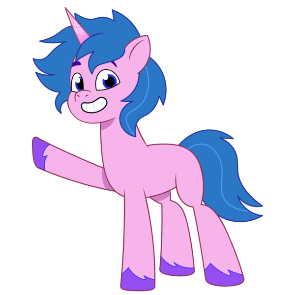 Size: 1200x1200 | Tagged: safe, artist:prixy05, derpibooru import, oc, oc:bandisty, unofficial characters only, pony, unicorn, g5, my little pony: tell your tale, horn, image, male, not firefly, not species swap, png, simple background, solo, stallion, transparent background, vector