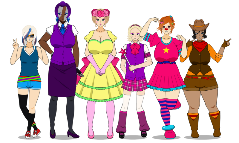 Size: 1157x691 | Tagged: safe, derpibooru import, applejack, fluttershy, pinkie pie, rainbow dash, rarity, twilight sparkle, human, equestria girls, g4, humanized, image, mane six, png, solo