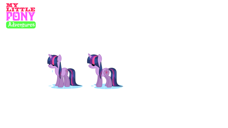 Size: 3840x2160 | Tagged: safe, derpibooru import, official, twilight sparkle, pony, unicorn, g4, .svg available, female, image, mare, my little pony adventures, png, side view, simple background, solo, three quarter view, transparent background, unicorn twilight, vector, wet