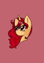 Size: 2480x3508 | Tagged: source needed, safe, artist:risya, derpibooru import, oc, oc:stellar blossom, pony, unicorn, bust, female, hair, horn, image, mare, png, portrait, simple background