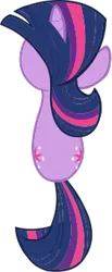 Size: 141x341 | Tagged: safe, derpibooru import, official, twilight sparkle, pony, unicorn, g4, leak, both cutie marks, concept art, female, image, mare, my little pony adventures, overhead view, png, simple background, solo, transparent background, unicorn twilight