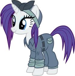 Size: 3000x3009 | Tagged: safe, artist:cloudy glow, derpibooru import, rarity, pony, unicorn, g4, clothes, female, high res, horn, image, mare, png, simple background, solo, sombraverse, transparent background, vector