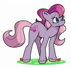 Size: 2124x2056 | Tagged: safe, artist:kindakismet, derpibooru import, sweet berry, earth pony, pony, g2, image, jpeg, simple background, solo, white background