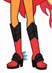 Size: 545x765 | Tagged: safe, artist:mixiepie, derpibooru import, edit, editor:amadondawn, sunset shimmer, human, equestria girls, g4, cropped, crystal guardian, image, jpeg, simple background, solo, white background