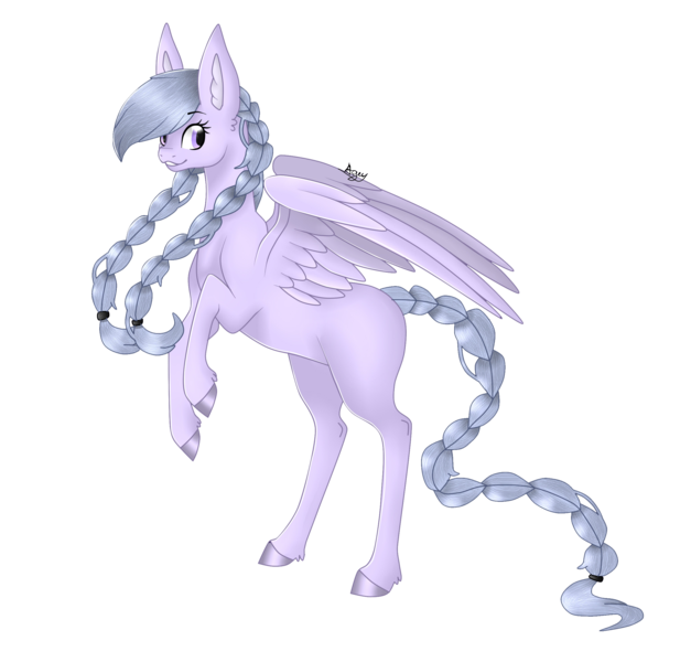 Size: 2405x2337 | Tagged: safe, artist:sofienriquez, derpibooru import, oc, oc:cloudy night (f-lowers088), pegasus, pony, female, image, mare, png, simple background, solo, transparent background