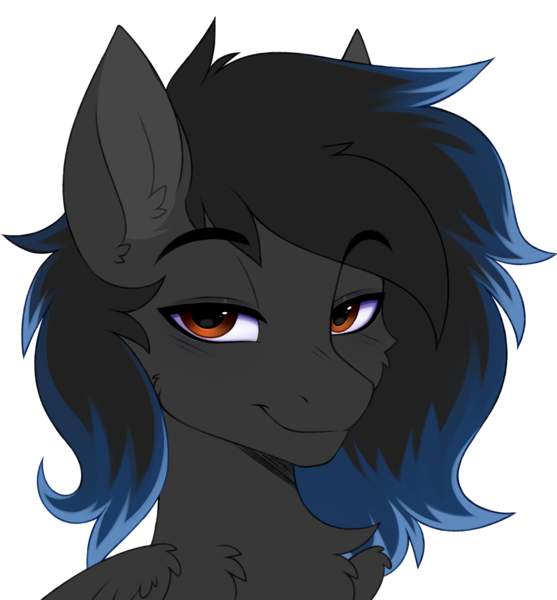 Size: 3712x4000 | Tagged: safe, artist:pesty_skillengton, derpibooru import, oc, pegasus, pony, bust, image, looking at you, male, png, portrait, smiling, smiling at you, solo, stallion, wings