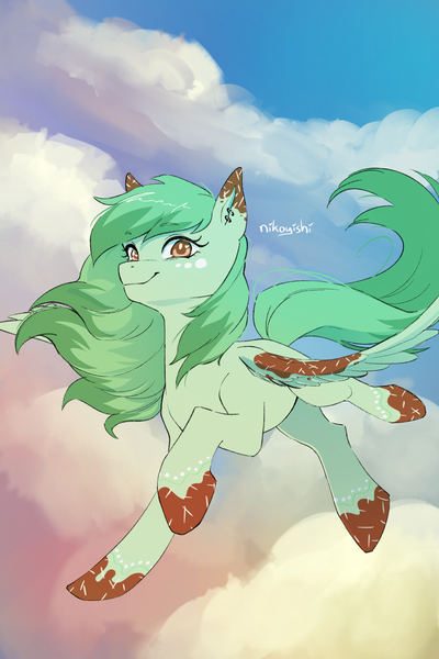 Size: 1280x1920 | Tagged: safe, derpibooru import, oc, oc:pistachio winter, unofficial characters only, pegasus, image, png, solo