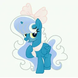 Size: 6890x6890 | Tagged: safe, artist:riofluttershy, derpibooru import, oc, oc:fleurbelle, unofficial characters only, alicorn, pony, alicorn oc, blushing, bow, clothes, female, hair bow, horn, image, jpeg, mare, pink bow, scarf, simple background, solo, tail, two toned hair, two toned mane, two toned tail, white background, wings, yellow eyes