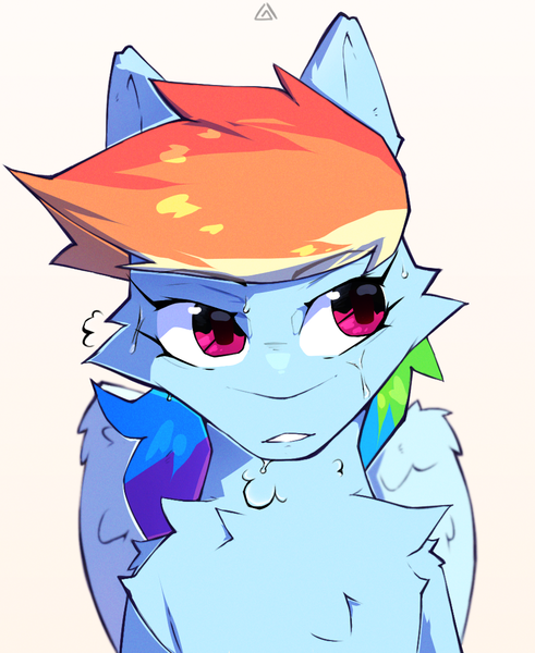 Size: 900x1100 | Tagged: safe, artist:glazirka, derpibooru import, rainbow dash, pegasus, pony, image, png, solo