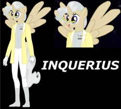 Size: 942x849 | Tagged: safe, artist:dakari-king-mykan, derpibooru import, oc, oc:inquerius, unofficial characters only, alicorn, anthro, image, jpeg, my brave pony, not mayor mare